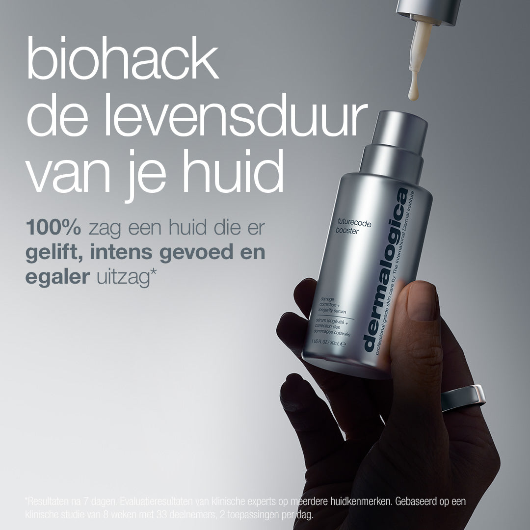 biohack de levensduur van je huid met Futurecode Booster