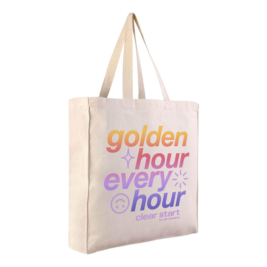 ClearStart_GoldenHourEveryHour_Tote