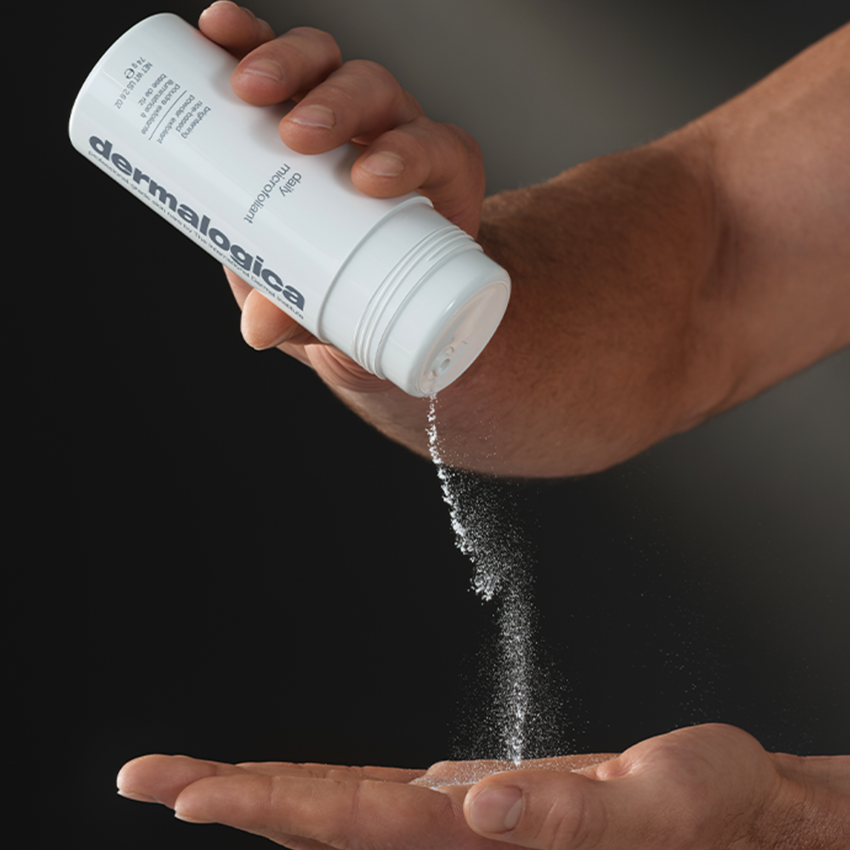daily microfoliant - textuur in hand