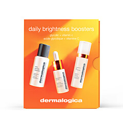 Reinig, verhelder en hydrateer je huid met Daily Brightness Boosters Kit.